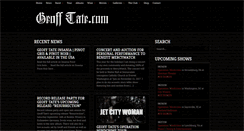 Desktop Screenshot of geofftate.com